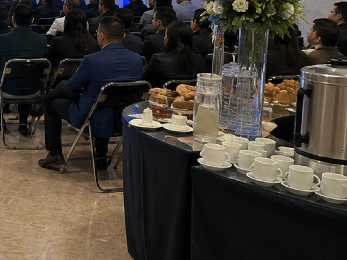 Coffee break para evento corporativo